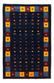 Persisk Gabbeh Teppe 152x102cm - Perserteppich Wollteppich