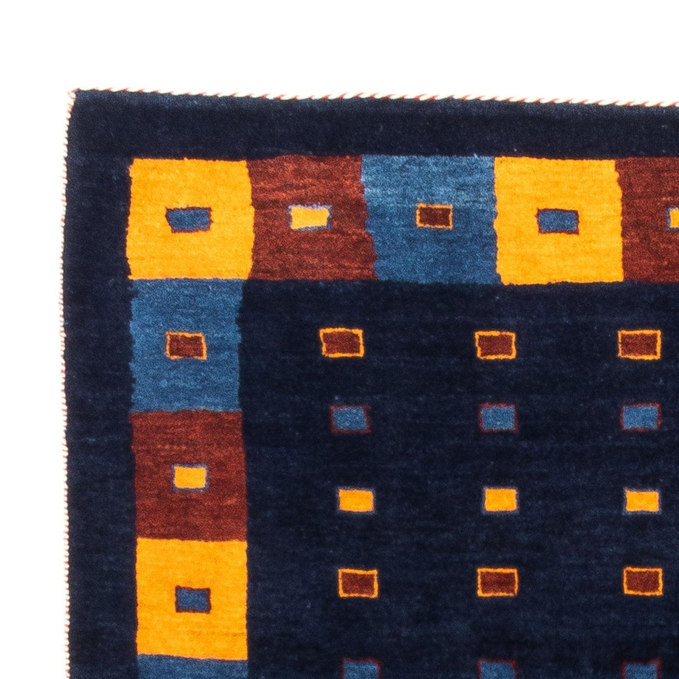 Persisk Gabbeh Teppe 152x102cm - Perserteppich Wollteppich