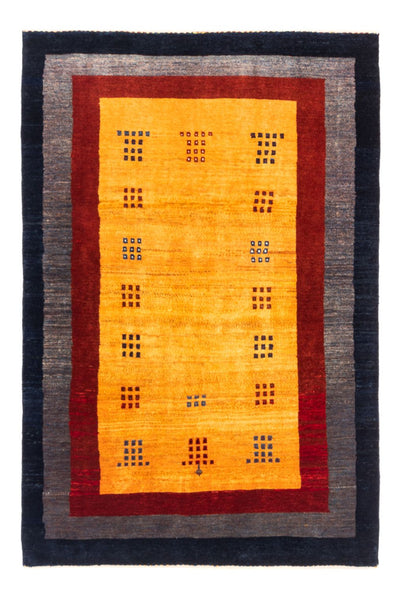 Persisk Gabbeh Teppe 106x157cm - Perserteppich Wollteppich