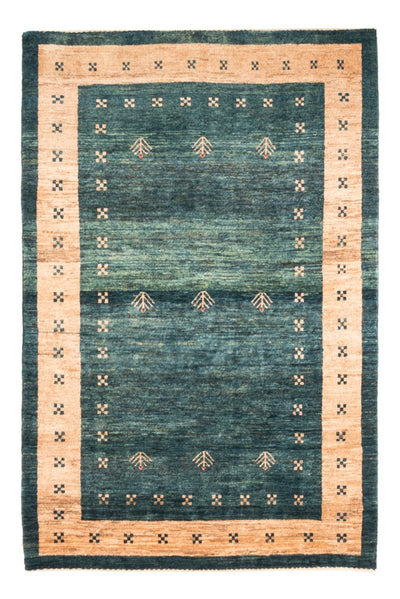 Persisk Gabbeh Teppe 102x146cm - Perserteppich Wollteppich