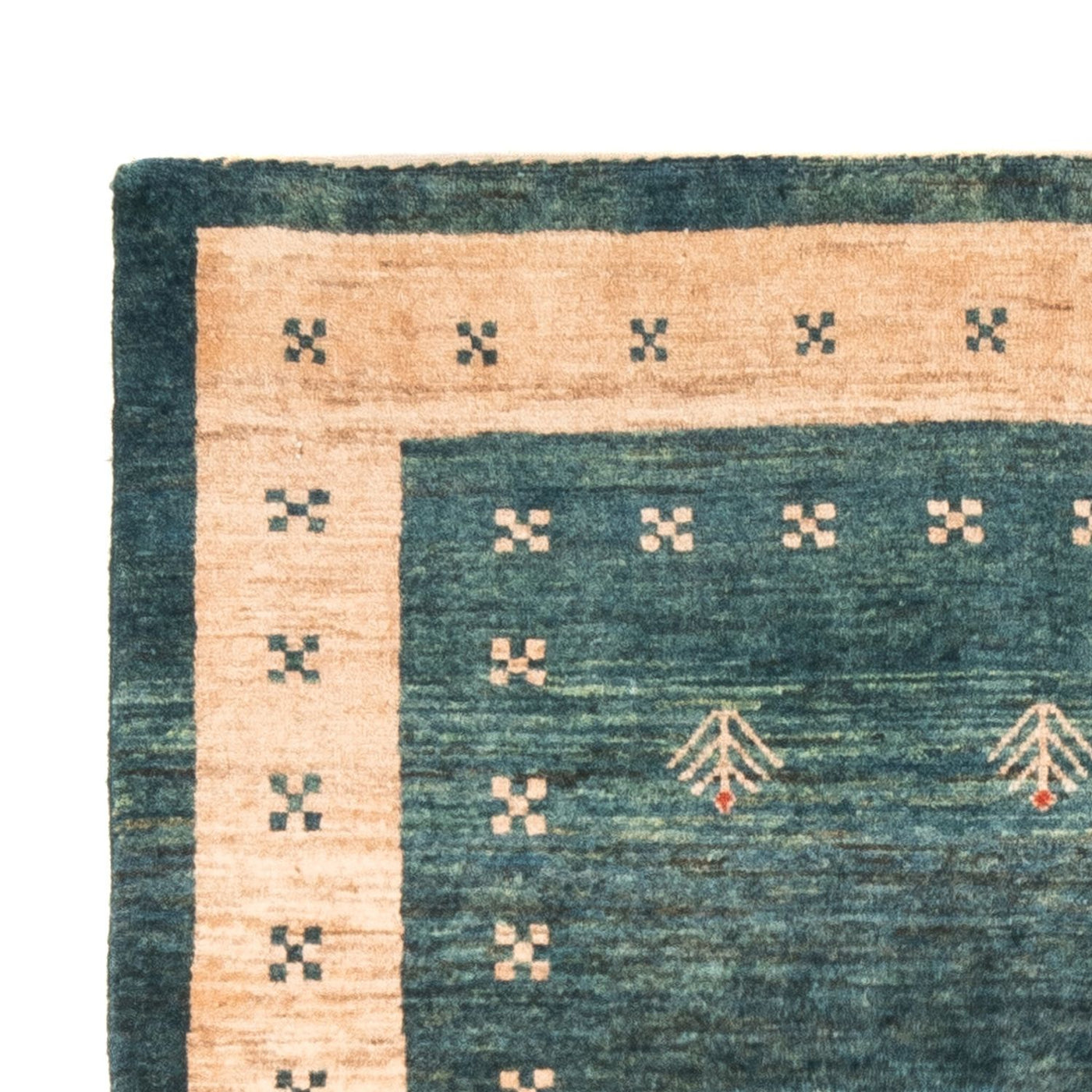 Persisk Gabbeh Teppe 146x102cm - Perserteppich Wollteppich
