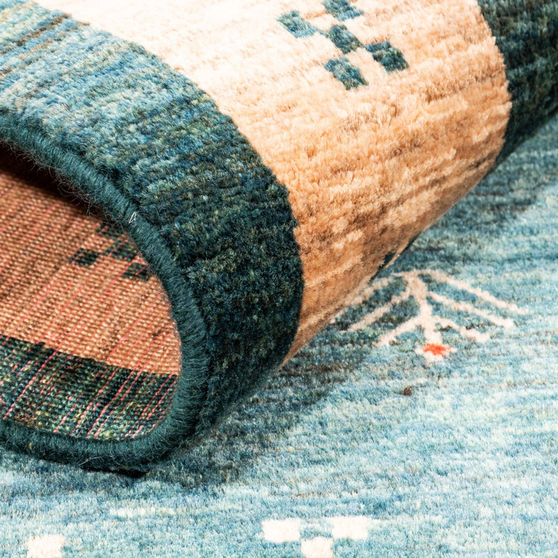 Persisk Gabbeh Teppe 146x102cm - Perserteppich Wollteppich