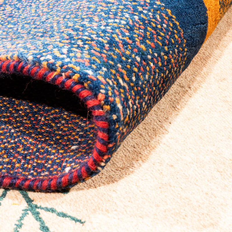 Persisk Gabbeh Teppe 200x153cm - Perserteppich Wollteppich