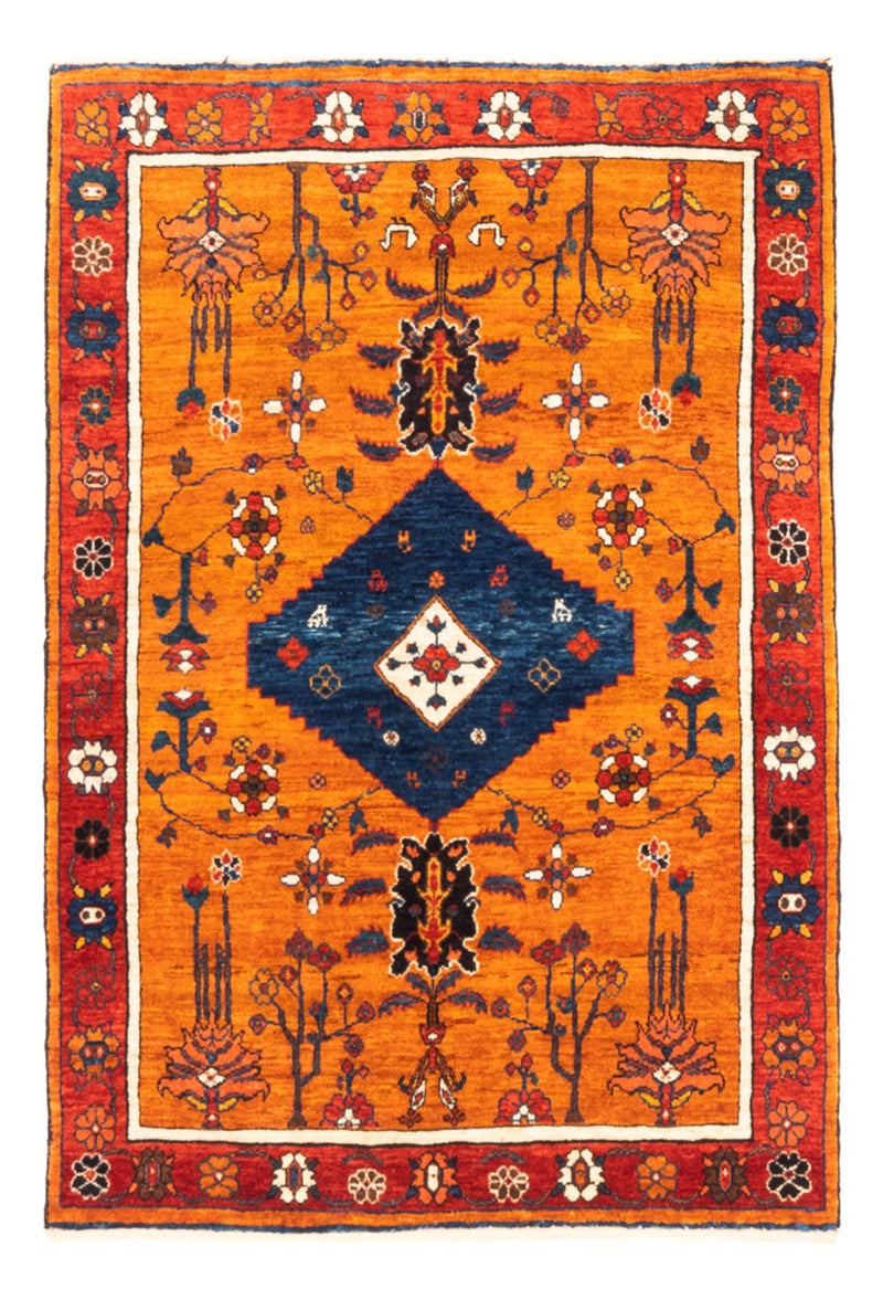 Persisk Gabbeh Teppe 150x105cm - Perserteppich Wollteppich