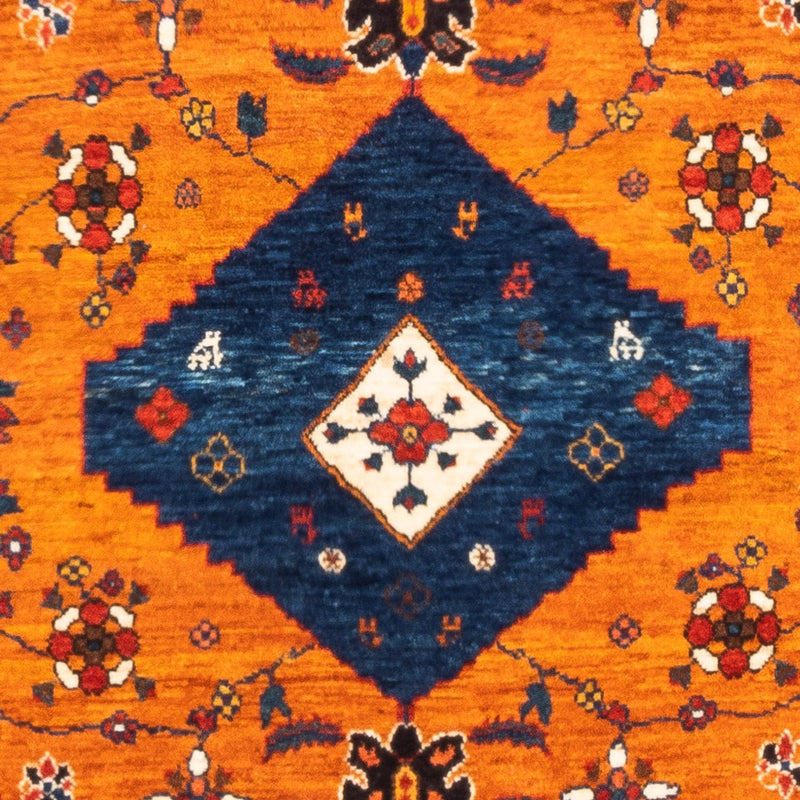 Persisk Gabbeh Teppe 150x105cm - Perserteppich Wollteppich
