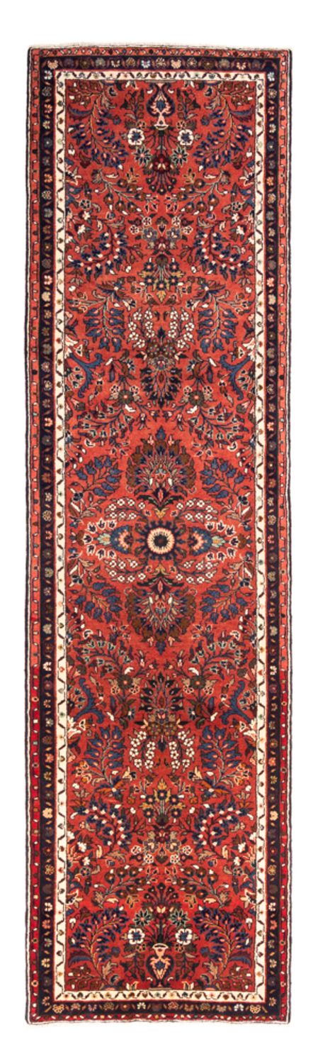 Løper Persisk teppe - Nomadisk - 307 x 82 cm - rød