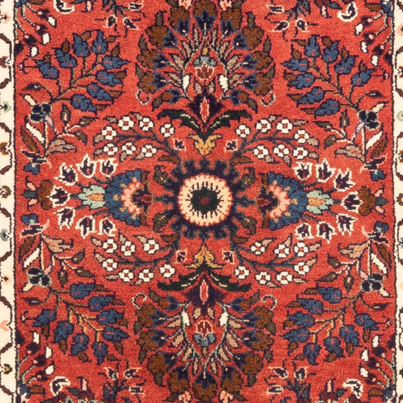 Løper Persisk teppe - Nomadisk - 307 x 82 cm - rød