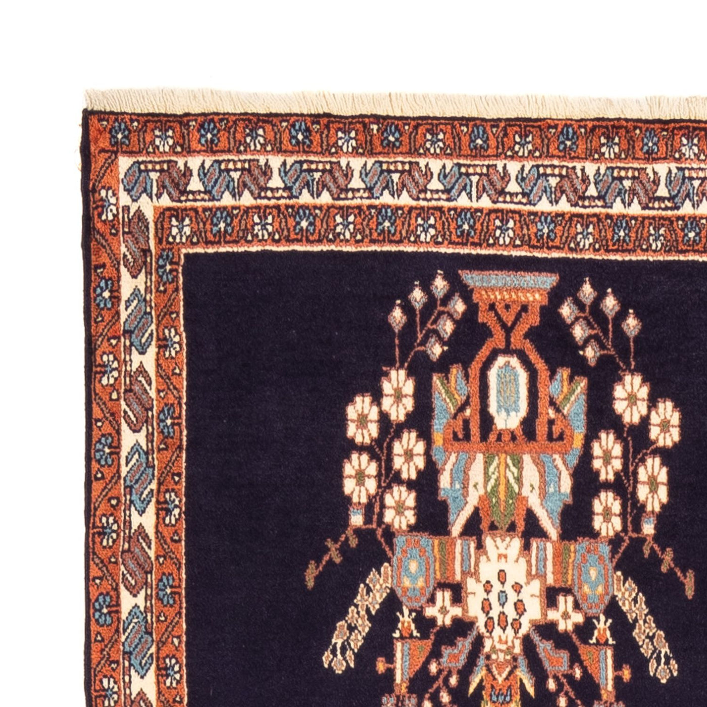 Afshar Sirjan Teppe 267x77cm - Persisk teppe