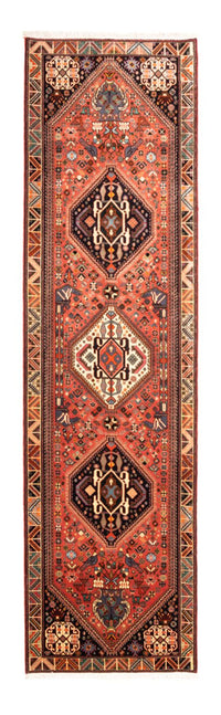 Løper Persisk teppe - Nomadisk - 298 x 80 cm - rød – product image