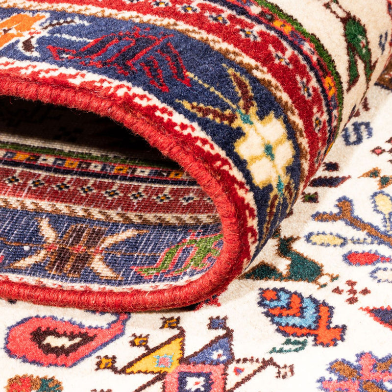 Løper Persisk teppe - Nomadisk - 253 x 77 cm - krem