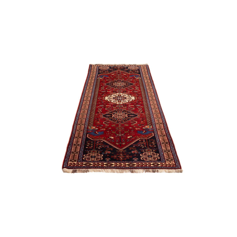 Løper Persisk teppe - Nomadisk - 248 x 85 cm - rød