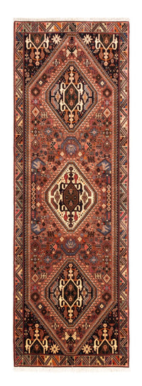 Løper Persisk teppe - Nomadisk - 240 x 80 cm - brun – product image