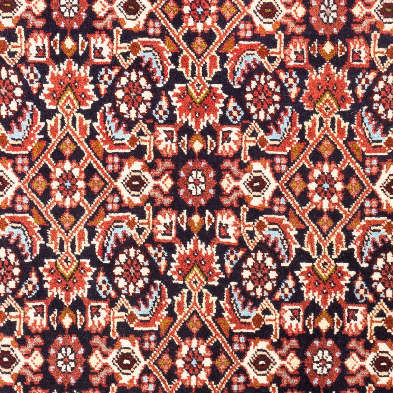 Persisk teppe - Bijar - Royal - 100 x 66 cm - mørkeblå