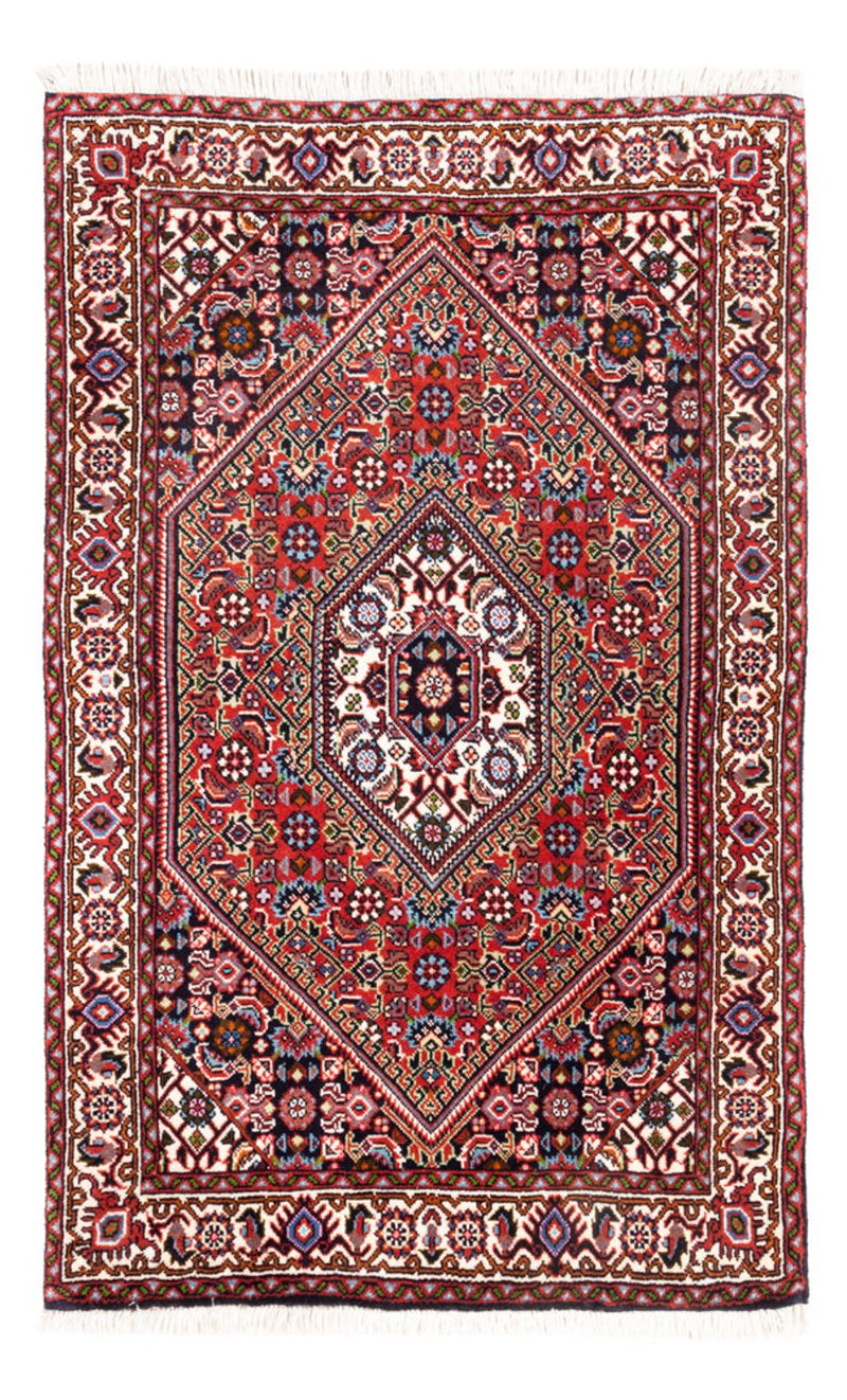 Persisk teppe - Bijar - Royal - 102 x 70 cm - rød