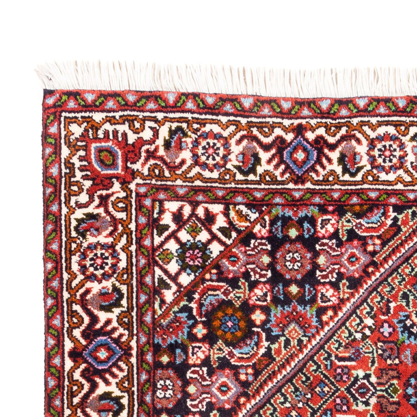 Persisk teppe - Bijar - Royal - 102 x 70 cm - rød