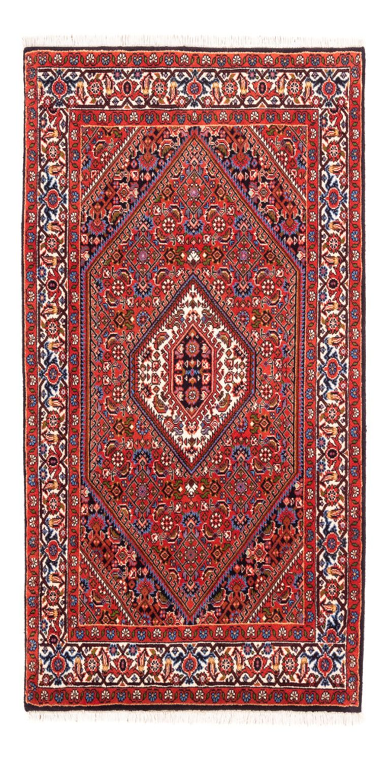 Persisk teppe - Bijar - Royal - 146 x 83 cm - rød