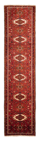 Løper Persisk teppe - Nomadisk - 314 x 80 cm - rød