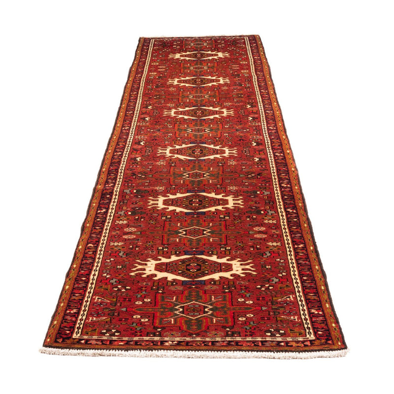 Løper Persisk teppe - Nomadisk - 314 x 80 cm - rød