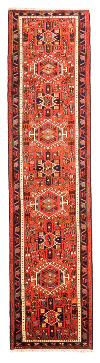 Løper Persisk teppe - Nomadisk - 290 x 74 cm - rød