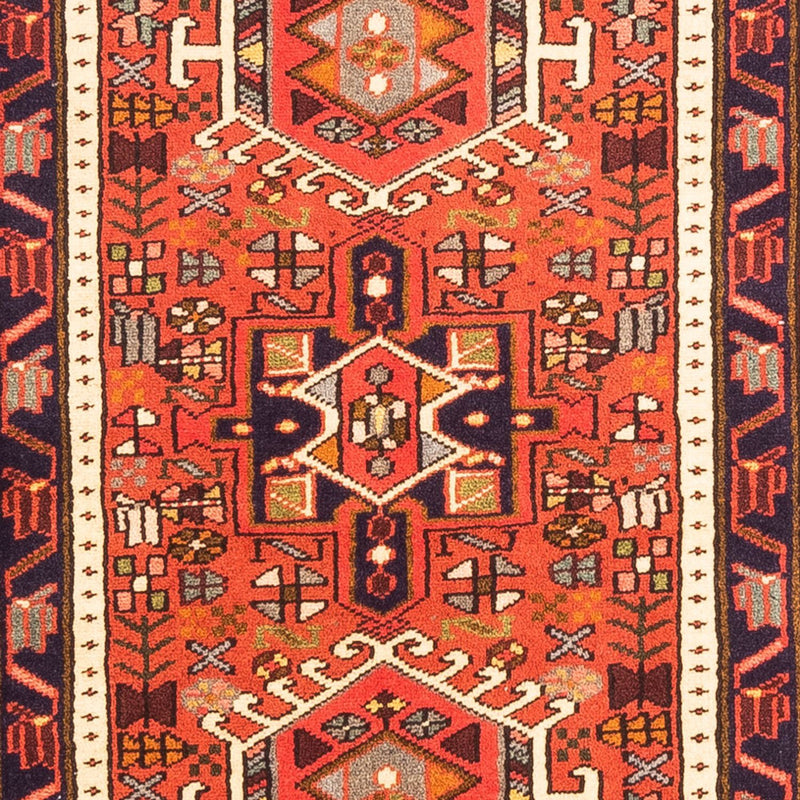 Løper Persisk teppe - Nomadisk - 290 x 74 cm - rød