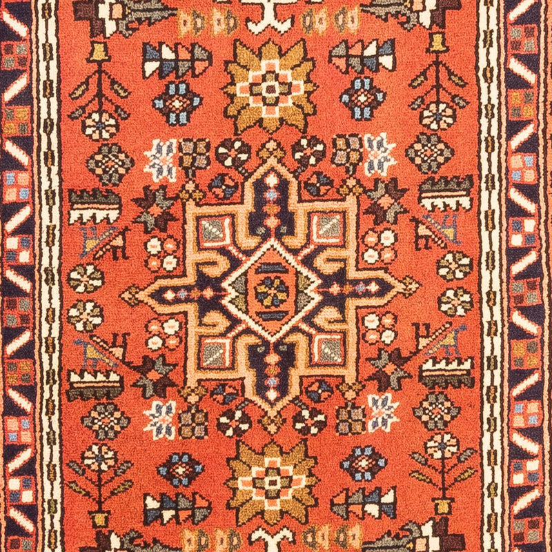 Løper Persisk teppe - Nomadisk - 300 x 74 cm - rød