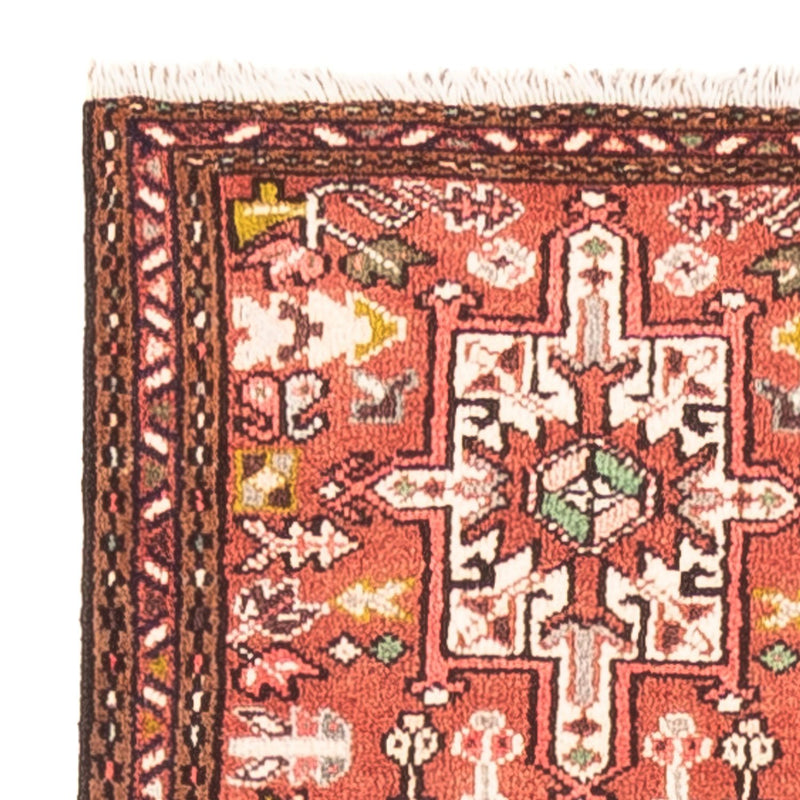 Løper Persisk teppe - Nomadisk - 393 x 62 cm - rød