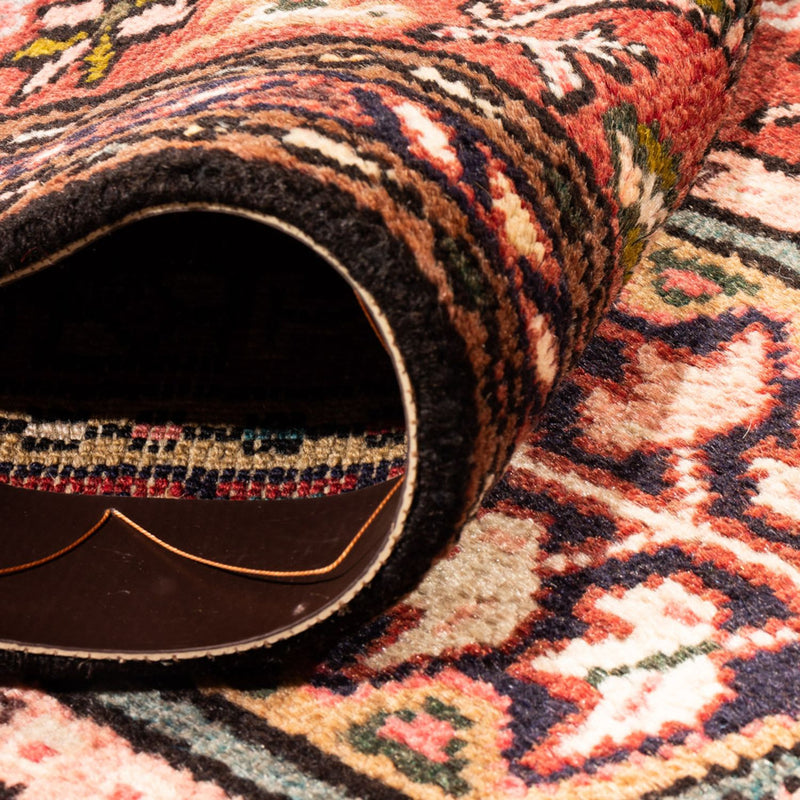 Løper Persisk teppe - Nomadisk - 393 x 62 cm - rød