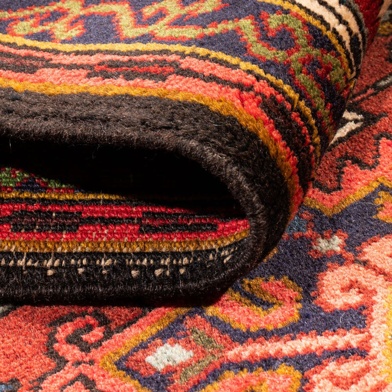 Løper Persisk teppe - Nomadisk - 206 x 64 cm - rød