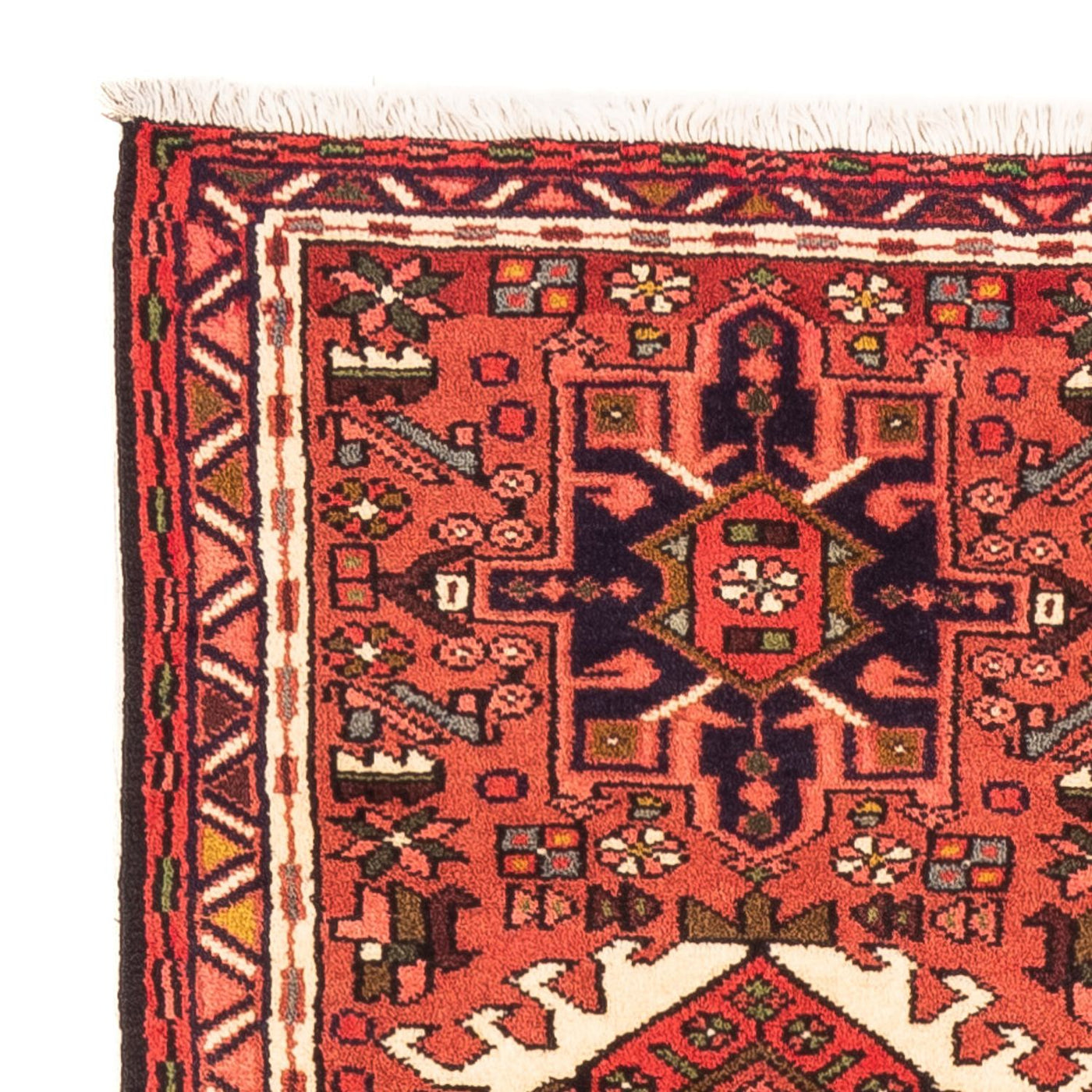 Løper Persisk teppe - Nomadisk - 217 x 66 cm - rød