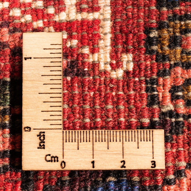 Løper Persisk teppe - Nomadisk - 206 x 68 cm - rød
