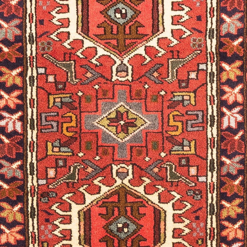 Løper Persisk teppe - Nomadisk - 296 x 67 cm - rød