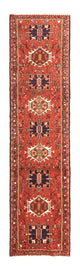 Løper Persisk teppe - Nomadisk - 278 x 68 cm - rød