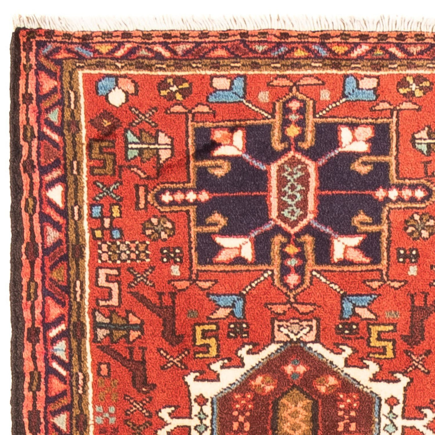 Løper Persisk teppe - Nomadisk - 278 x 68 cm - rød