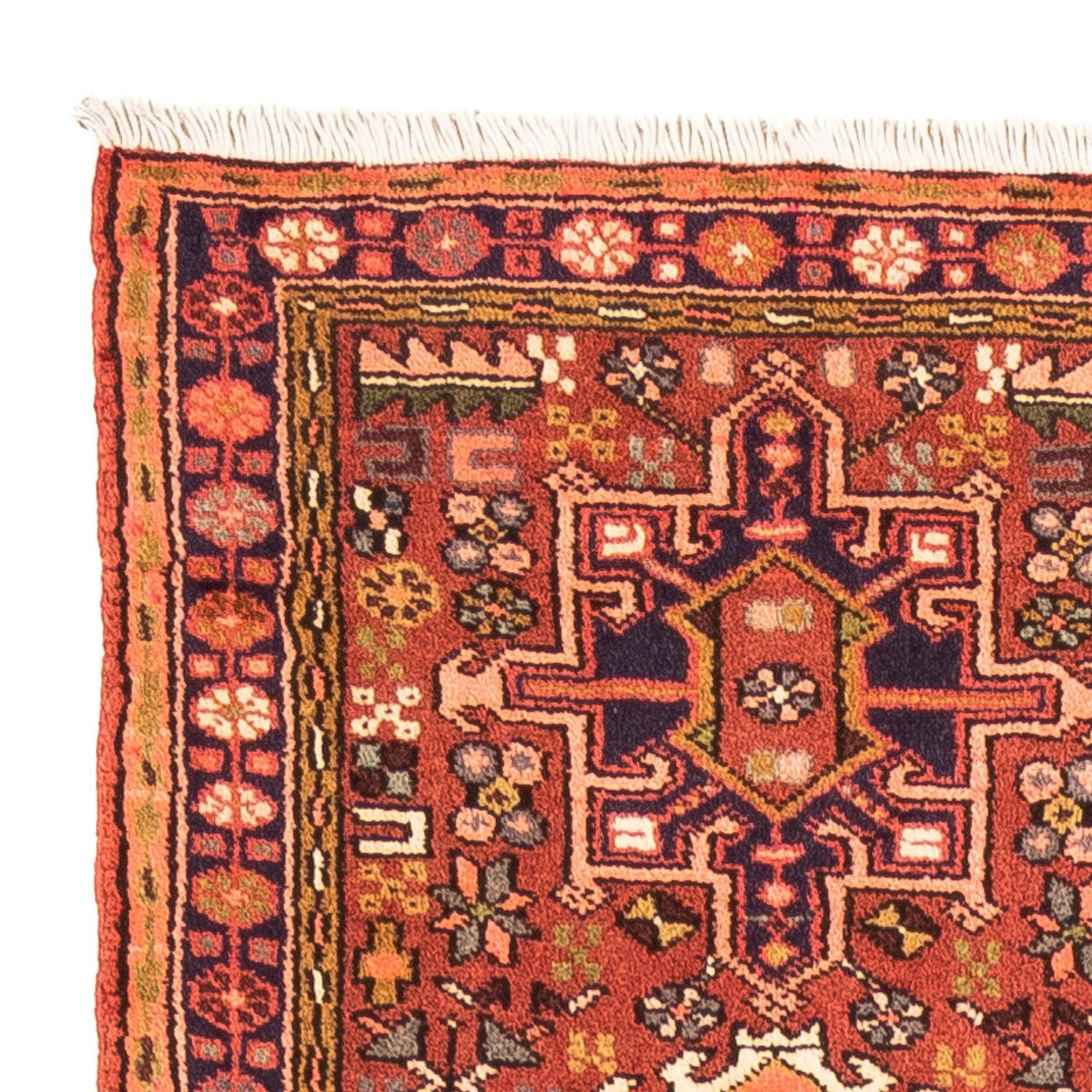 Løper Persisk teppe - Nomadisk - 288 x 68 cm - rød