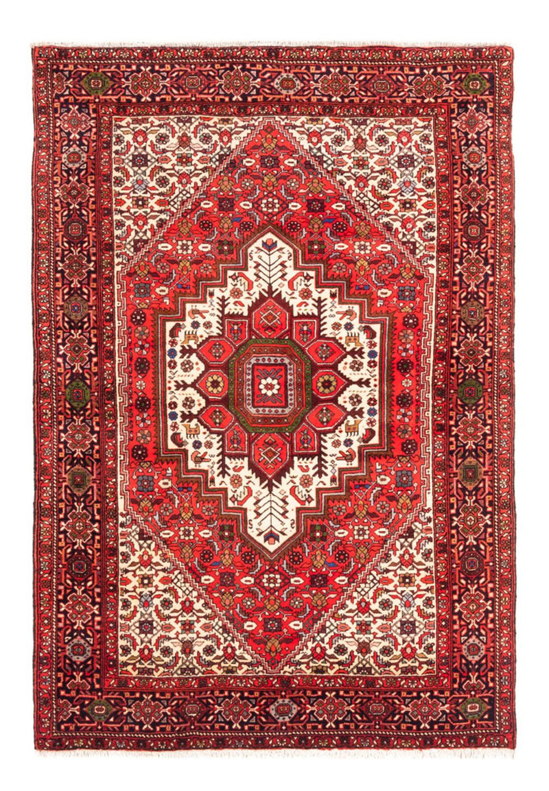 Persisk teppe - Nomadisk - 147 x 100 cm - rød