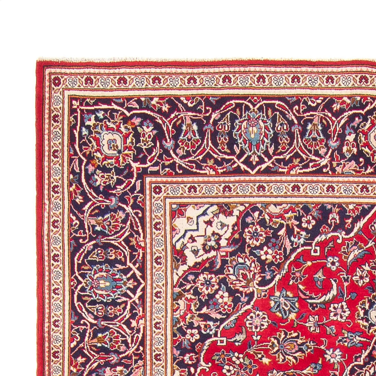 Kashan Teppe 194x296cm - Persisk teppe
