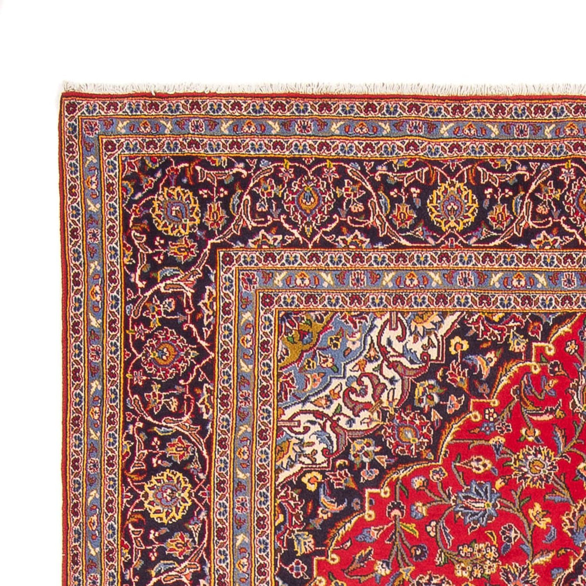 Kashan Teppe 203x296cm - Persisk teppe