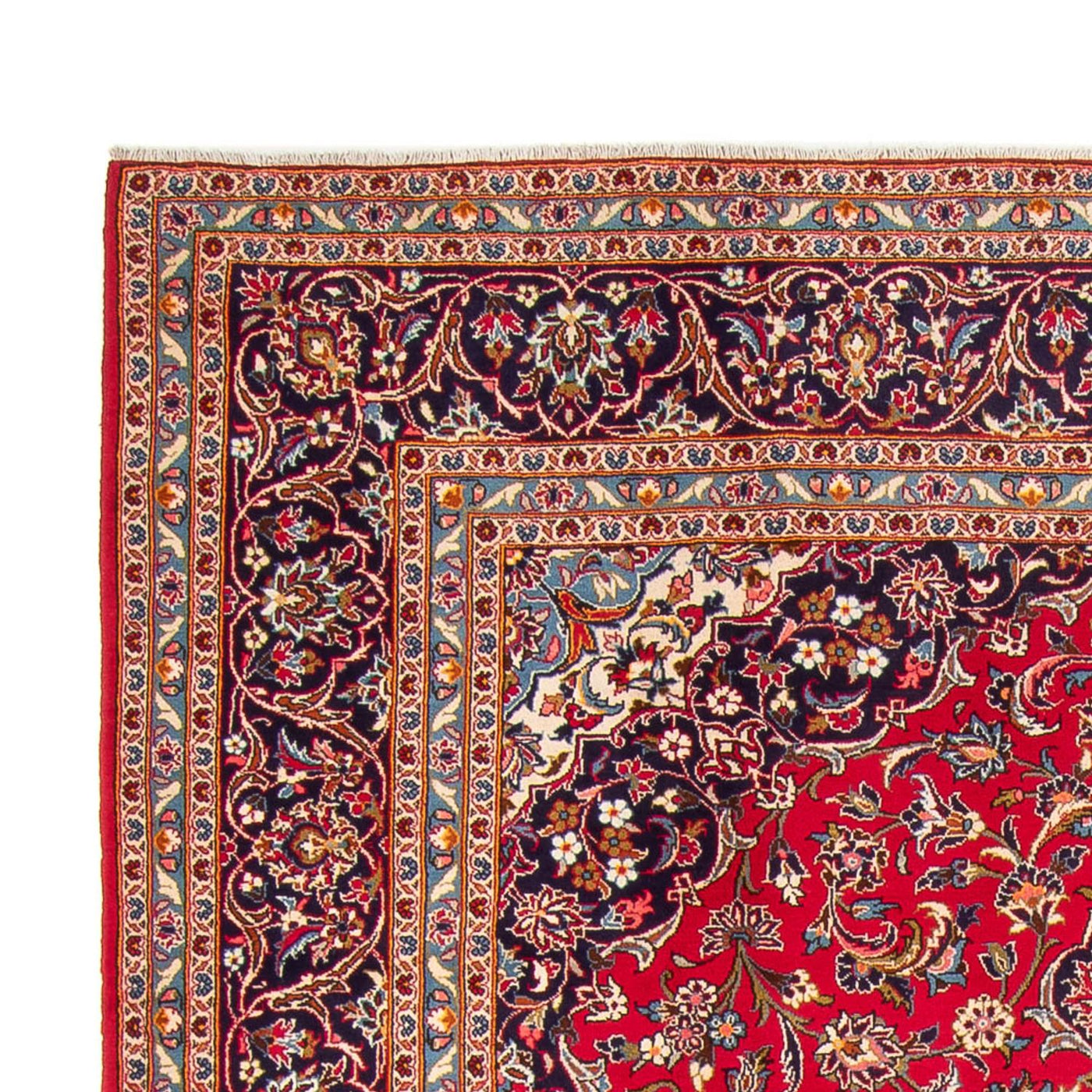 Kashan Teppe 355x258cm - Persisk teppe
