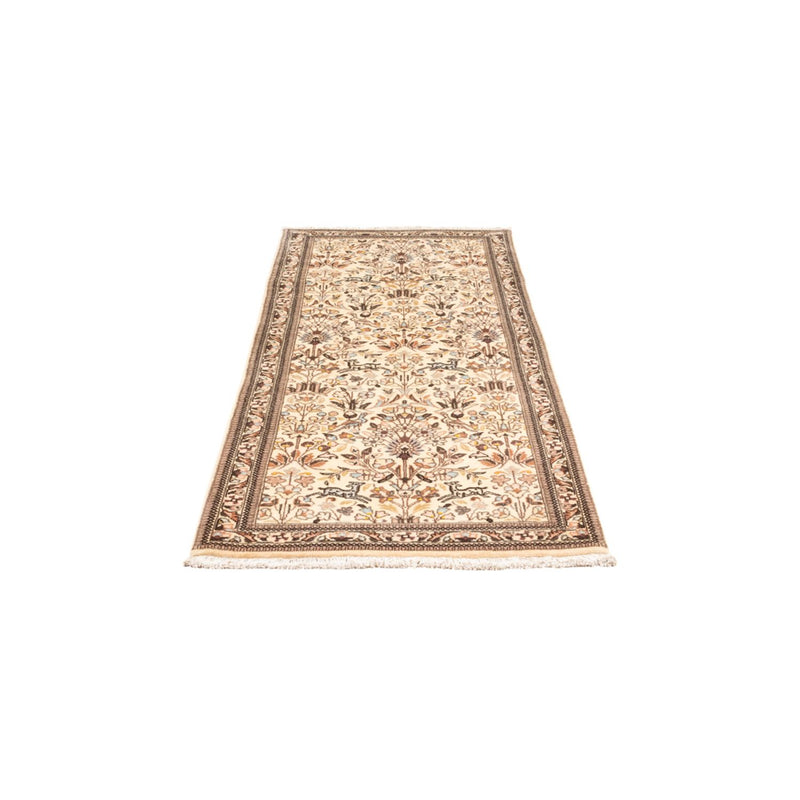 Løper Persisk teppe - klassisk - 202 x 80 cm - krem