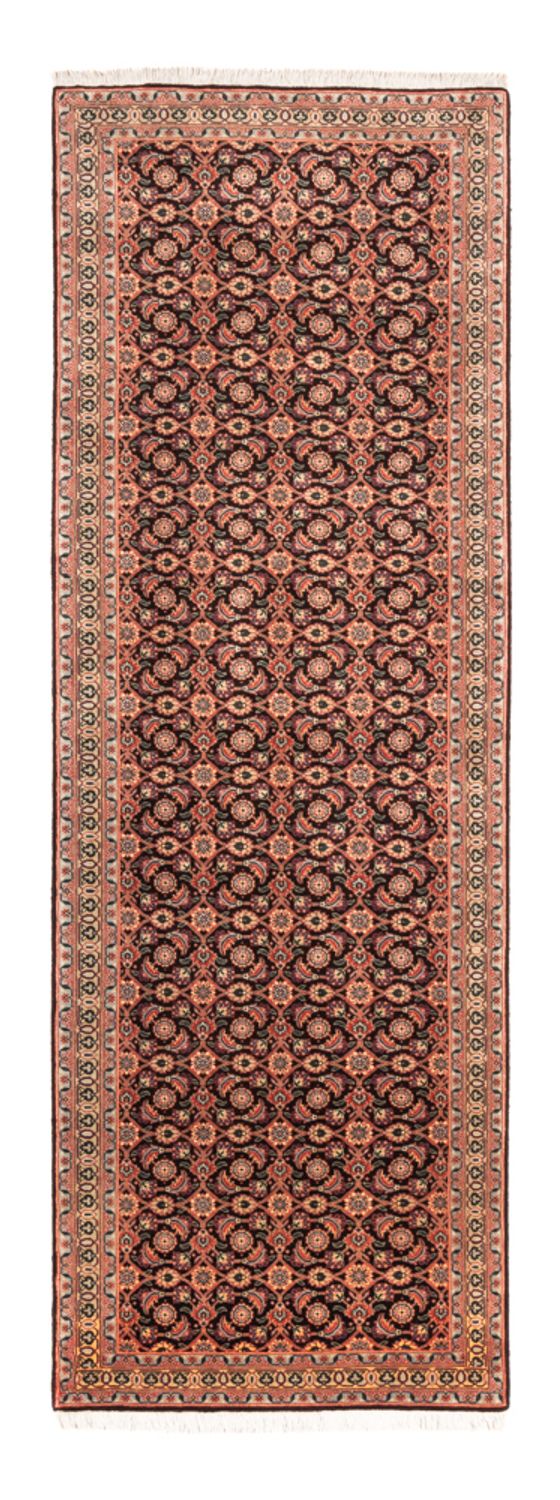 Løper Persisk teppe - Tabriz - Royal - 200 x 68 cm - mørkeblå