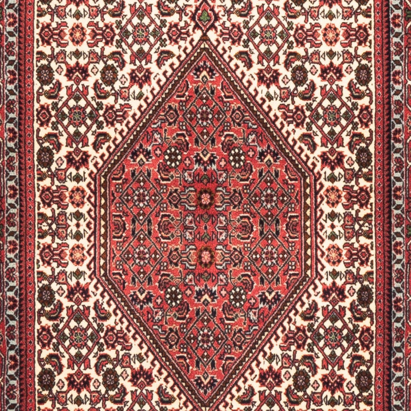 Løper Persisk teppe - Bijar - Royal - 225 x 80 cm - krem