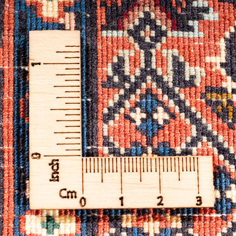 Løper Persisk teppe - Bijar - 214 x 62 cm - rød