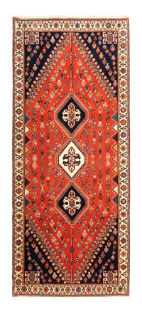 Løper Gabbeh teppe - Kashkuli persisk teppe - 200 x 85 cm - rød – product image