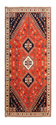 Løper Gabbeh teppe - Kashkuli persisk teppe - 200 x 85 cm - rød