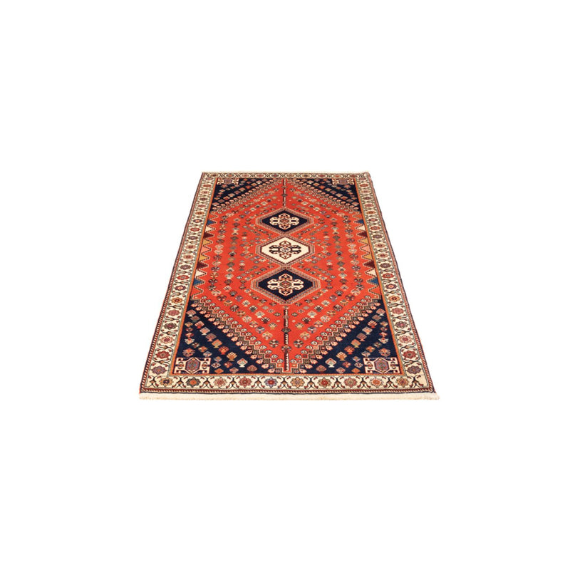 Løper Gabbeh teppe - Kashkuli persisk teppe - 200 x 85 cm - rød