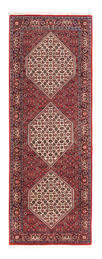 Løper Persisk teppe - Bijar - Royal - 211 x 77 cm - rød – product image