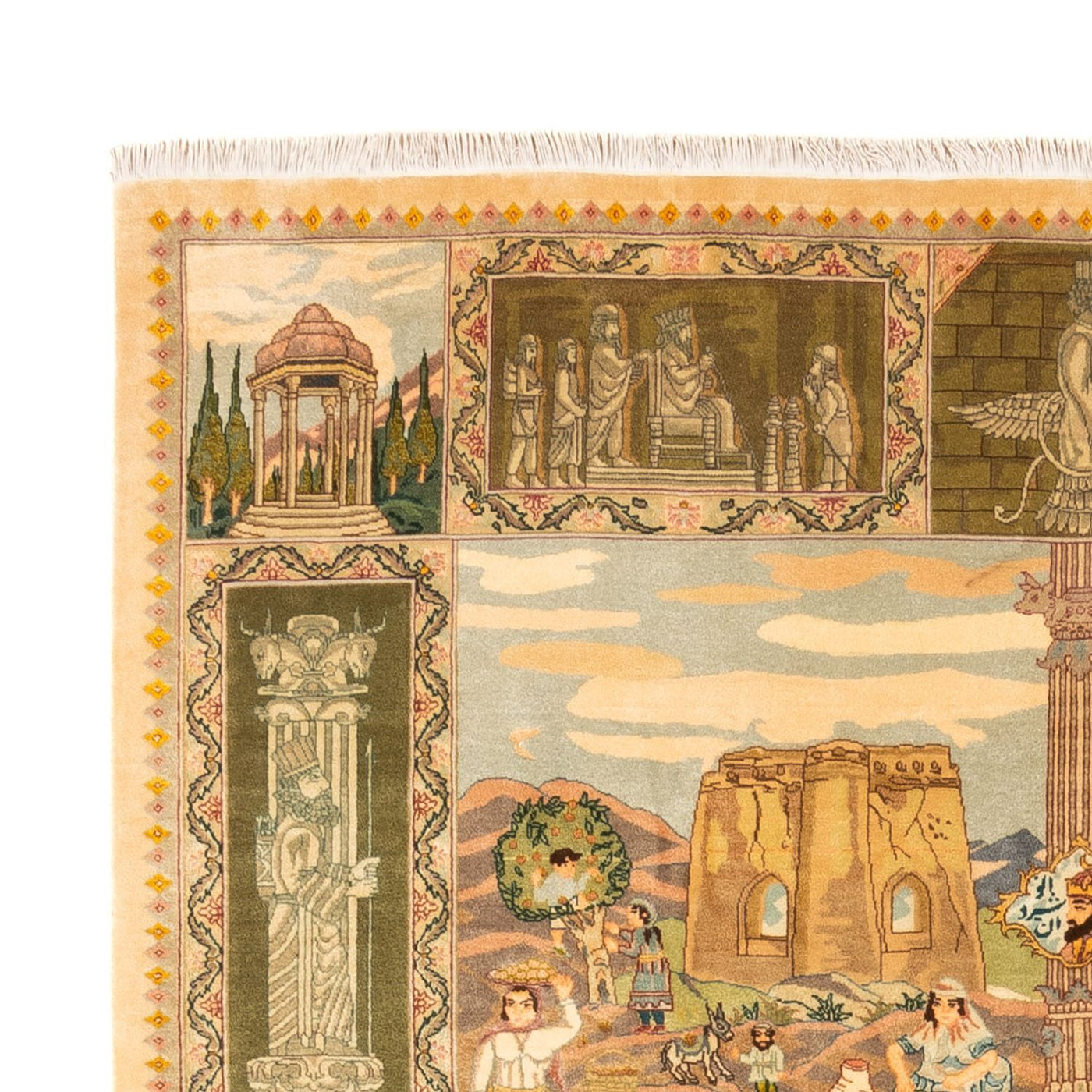 Tabriz - 50 Raj Teppe 263x175cm - Persisk teppe
