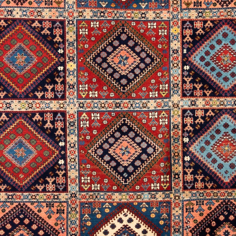 Persisk teppe - Nomadisk - 305 x 202 cm - bordeaux rød