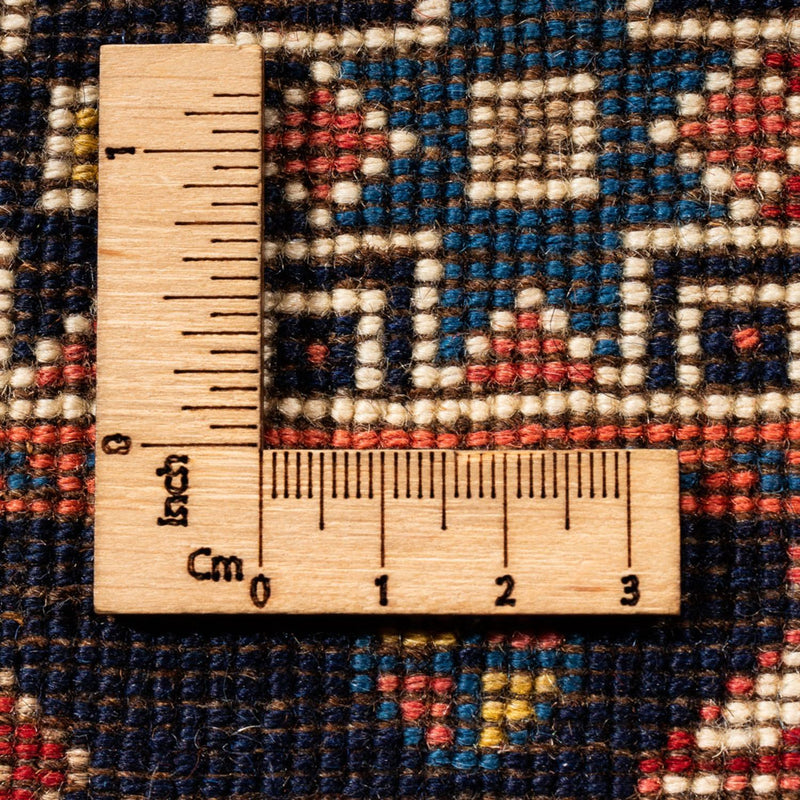 Persisk teppe - Nomadisk - 305 x 202 cm - bordeaux rød