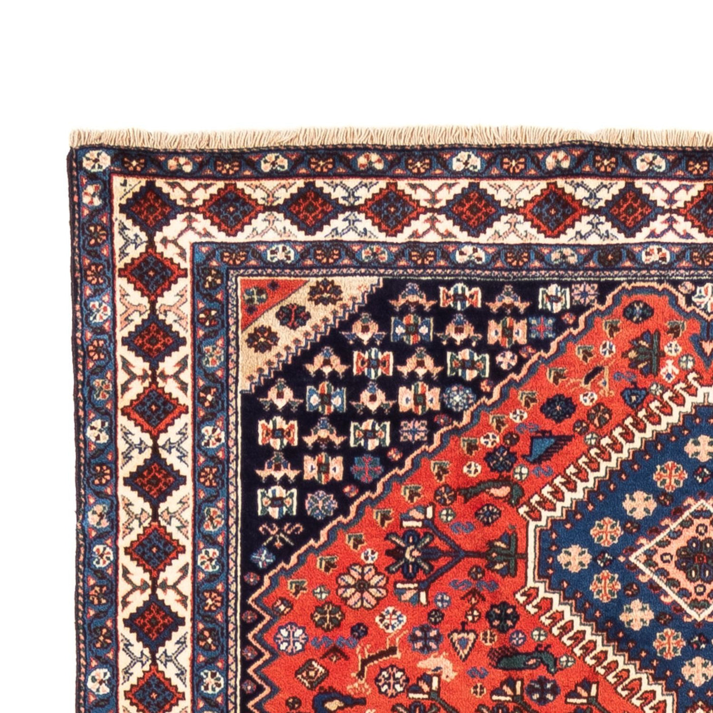Løper Persisk teppe - Nomadisk - 250 x 148 cm - rød